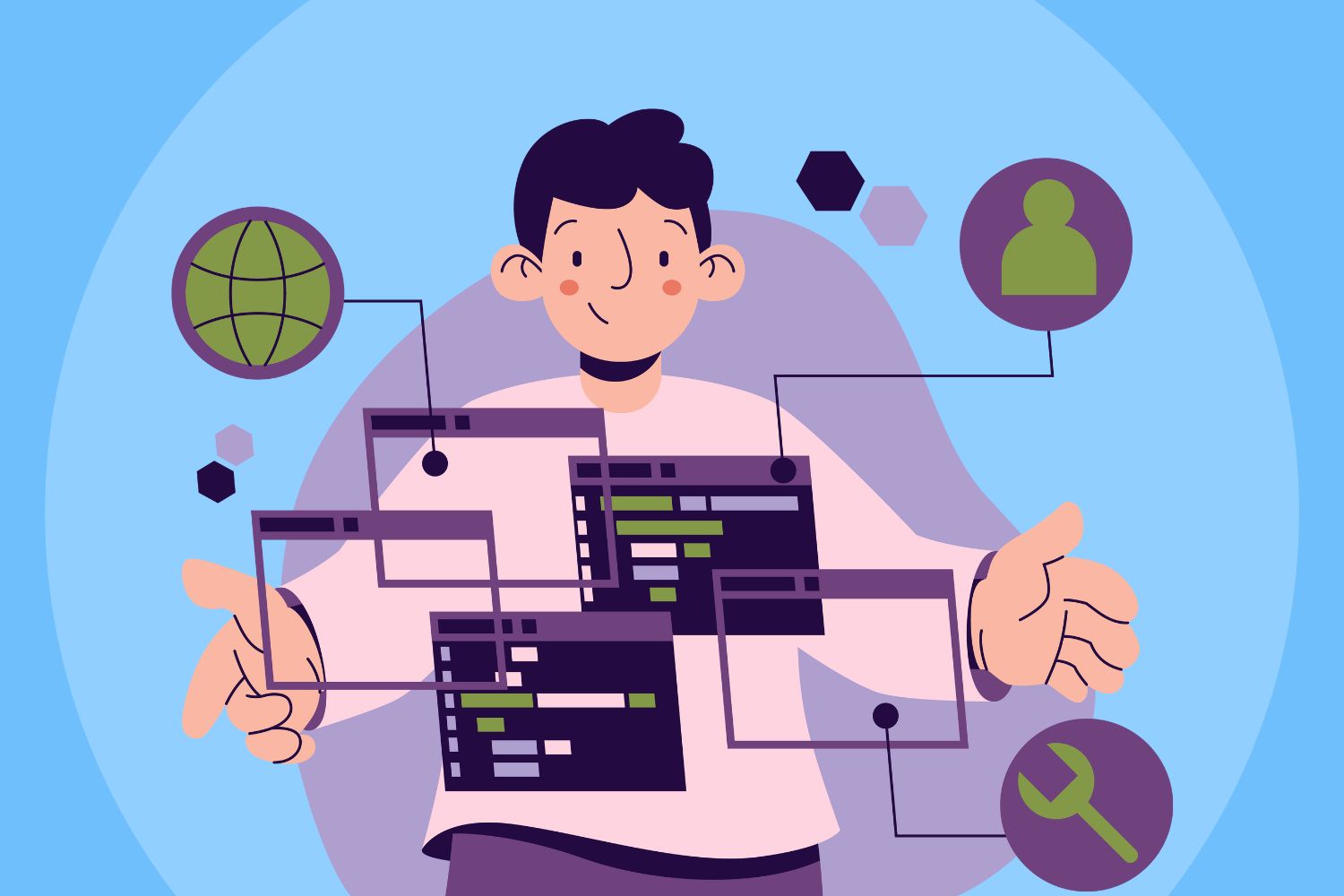 erp it system with advanced data analytics