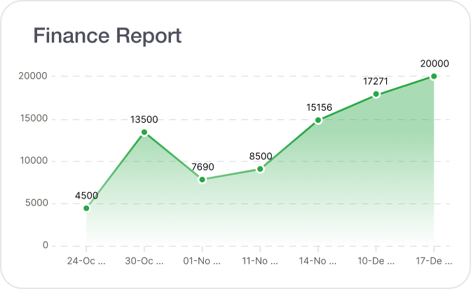ERP and finance report